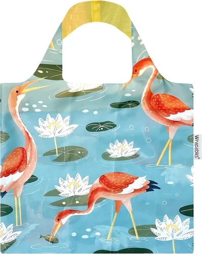 Vista 7 de allydrew Allybag - Bolsa de comestibles plegable y ligera, reutilizable, Abrtract 1