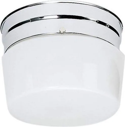 Vista 4 de NUVO SF77/102 Dos luces empotradas de montaje, cromo pulido/cristal blanco