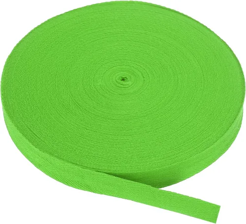 Vista 106 de PATIKIL Cinta de sarga de algodón de 1 pulgada, 50 yardas, cinta de algodón, cinta de encuadernación al bies, cinta de espiga para costura, Verde