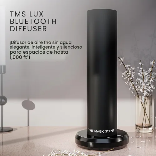 Vista 5 de The Magic Scent Difusor de Torre Bluetooth para Hogar y Oficina - Inteligente Ultra-Silencioso para Hogar y Hotel - Difusor Programable de Aire Frío