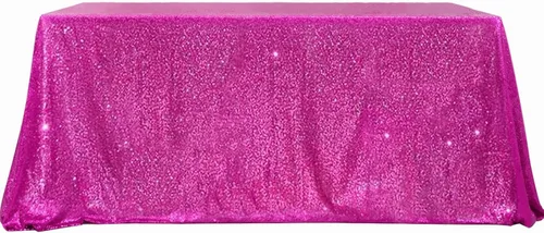 Vista 27 de B-COOL Mantel de lentejuelas con brillo para mesas, color azul bebé, mantel de lentejuelas para decoración de mesas, para bodas, Navidad