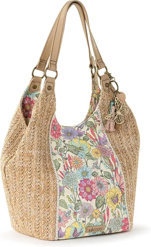 Vista 2 de Sakroots Roma Straw Shopper