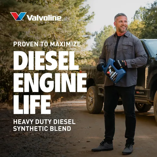 Vista 3 de Valvoline Heavy Duty - Mezcla sintética 15W-40, aceite de motor diesel, 1 galón