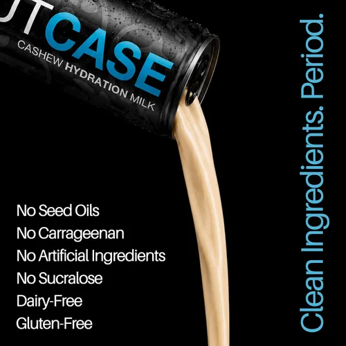 Vista 4 de Nutcase Vanilla Churro - Leche de anacardo a base de plantas, no láctea (8 onzas, paquete de 12)