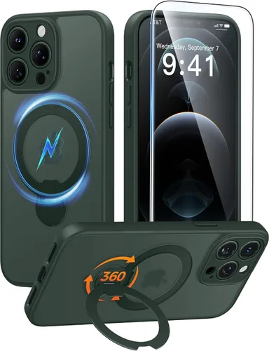 Vista 61 de FNTCASE Funda para Samsung Galaxy Z Fold 7 para Magsafe Negro