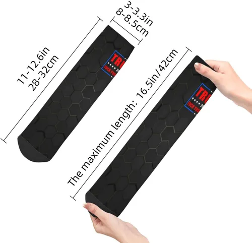 Vista 4 de GDJF Trump 2024 Fuck Your Feelings Ankle Socks Winter Low Cut Sports Warm Comfort Breathable Casual Socks For Mens And Womens (3)