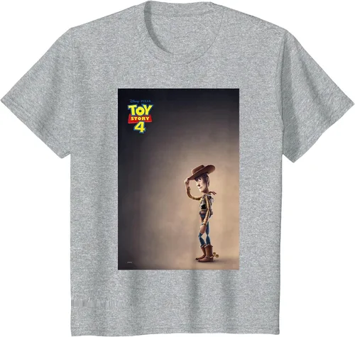 Vista 9 de Disney Pixar Toy Story 4 - Camiseta gráfica con póster de película Baby Blue
