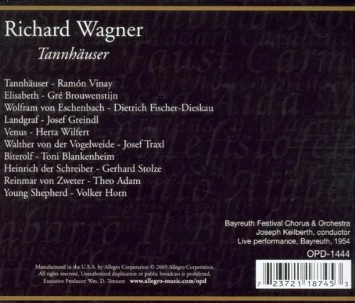 Vista 2 de Wagner Tannhauser