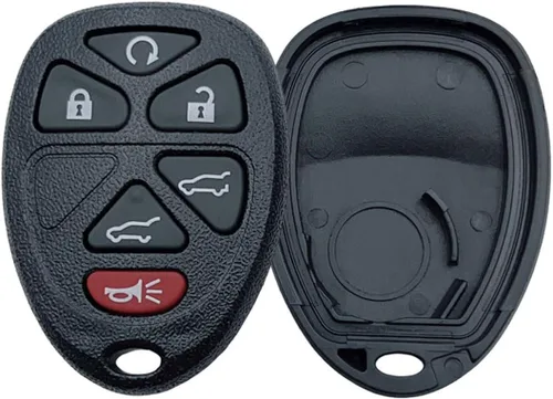 Vista 8 de Funda de repuesto para mando a distancia sin llave compatible con Buick/Chevy Avalanche Equinox Express Silverado Traverse/GMC Sierra/Pontiac