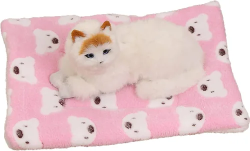 Vista 11 de Manta acogedora para gatos para ansiedad y estrés, manta calmante