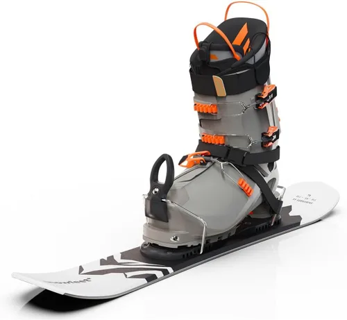 Vista 3 de Esquís Cuchillas de nieve Skiblades Esquís cortos Mini esquís para nieve de Snowfeet 25.6 in