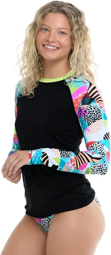 Vista 2 de EIDON Camiseta de manga larga Parker estándar para mujer