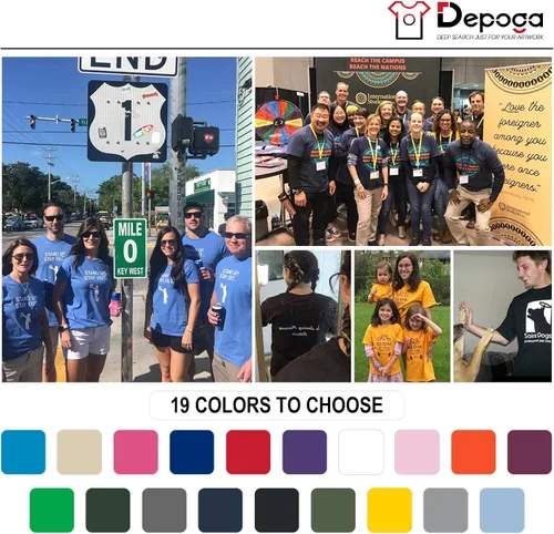 Vista 3 de Camiseta personalizada, diseña tu propia camiseta impresa delantera y trasera, camisetas con imagen para hombresmujeres, camiseta de regalo