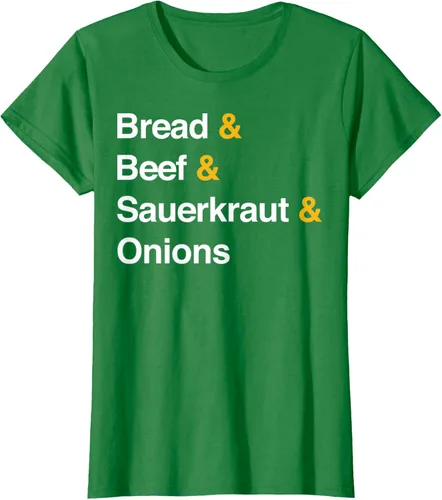 Vista 24 de Ingredient List - Camiseta de manga corta, diseño de sandwich