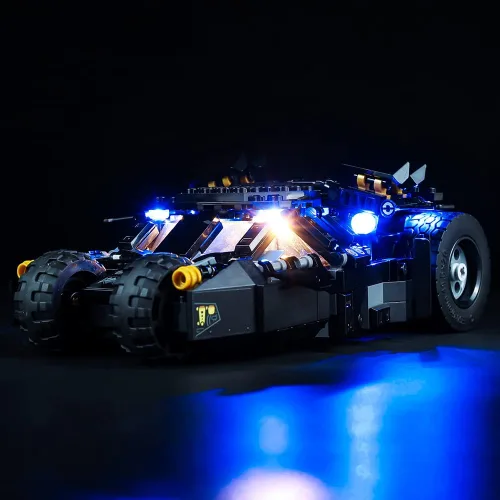 Vista 8 de Kyglaring Kit de iluminación LED compatible con Lego DC Batman Batmobile Tumbler: Scarecrow Showdown 76239 Kit de construcción - No incluye