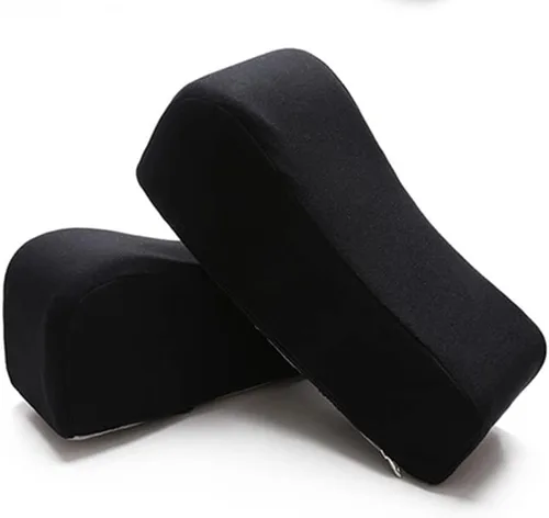 Vista 5 de plplaaoo Almohadillas para brazos de silla, codo, cojines para reposabrazos de silla, almohadillas ergonómicas para reposabrazos de silla