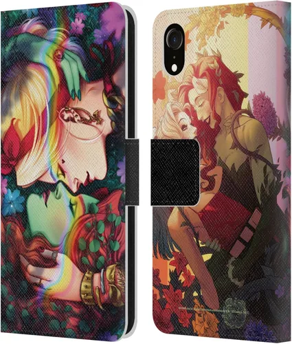 Vista 48 de Head Case Designs Officially Licensed Batman DC Comics Batman #609 Hush Gotham City Sirens Leather Wallet Case Compatible with Apple iPhone 7/8 / SE