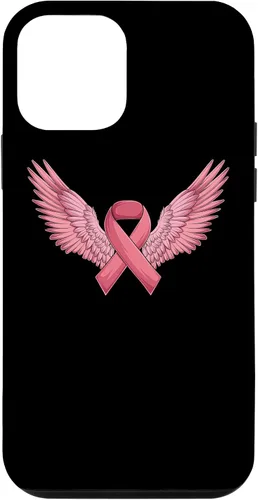 Vista 16 de Pink Ribbon Wings Breast Cancer Awareness Case for iPhone 17