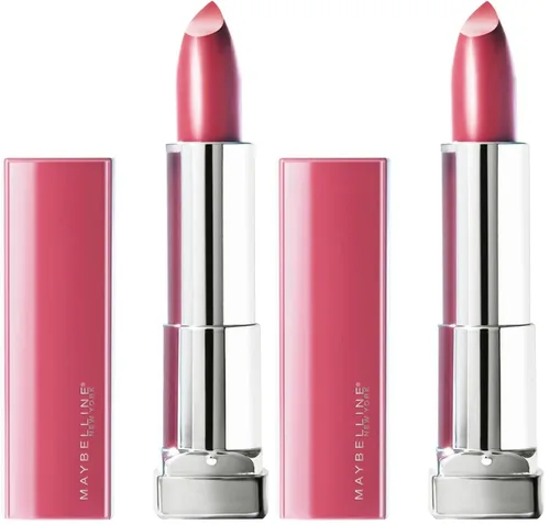 Vista 37 de Maybelline New York Color Sensational Lápiz labial en polvo mate, Cruel Ruby, 0.15 onzas, Envase de 1