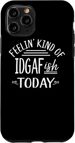 Vista 13 de iPhone 12 mini sintiéndose tipo de IDGAF-ish hoy divertido caso de regalo