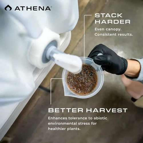 Vista 3 de Athena Foliar Stack Bloom Booster Natural Kelp Hydroponic Nutrient 1 galón