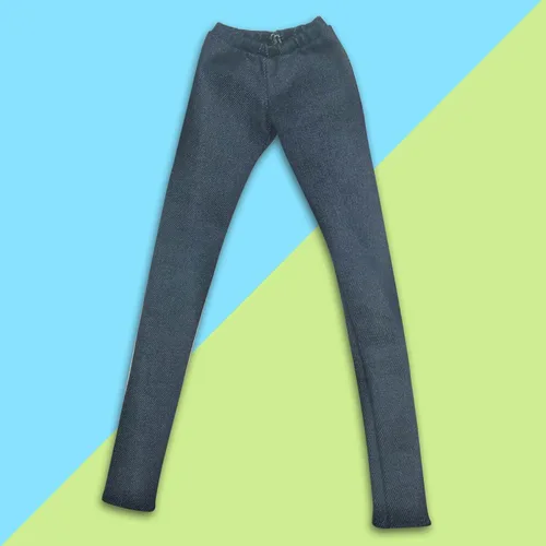 Vista 4 de Gazechimp Pantalones de lápiz coloridos para muñecas de 1/4 para ropa de muñeca BJD, pantalones ajustados, azul