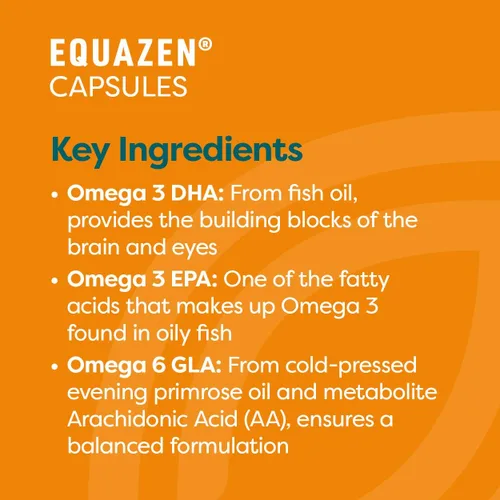 Vista 6 de Equazen Eye Q Omega 3 y 6 180 cápsulas