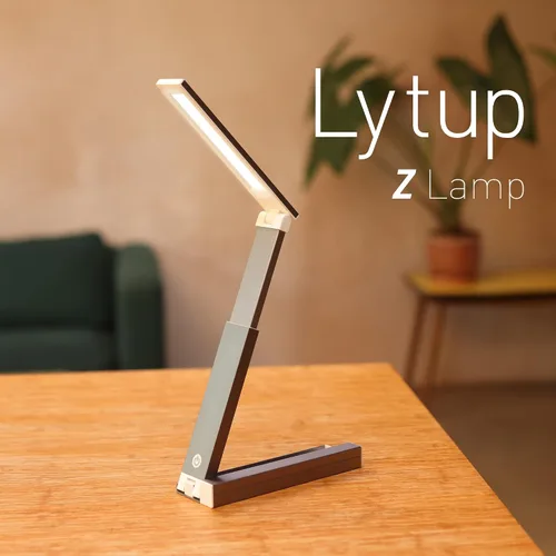 Vista 6 de Lámpara de escritorio LED portátil – ultracompacta, plegable, brillo ajustable, rotación de 180 grados, carga rápida tipo C para el hogar, oficina