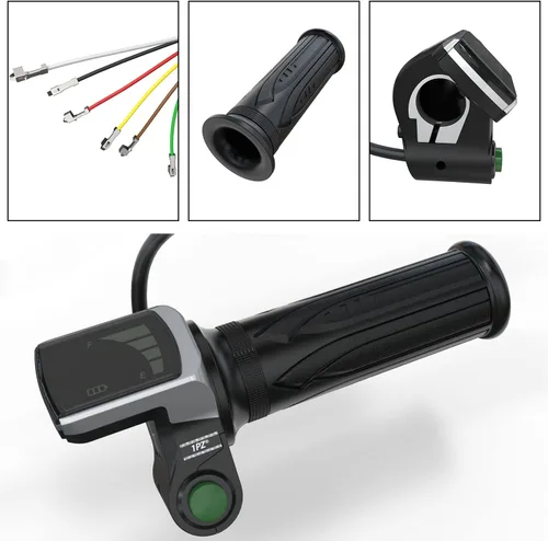 Vista 5 de 1PZ Acelerador eléctrico de la torsión de la bici de 36V con la prenda