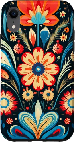 Vista 25 de Polish Folk Art Flower Pattern Poland Case for iPhone 17