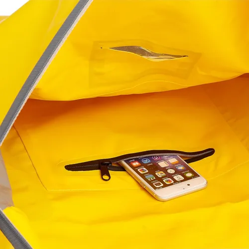 Vista 5 de Skog Å Kust DuffelSak Bolsa impermeable 40L amarillo