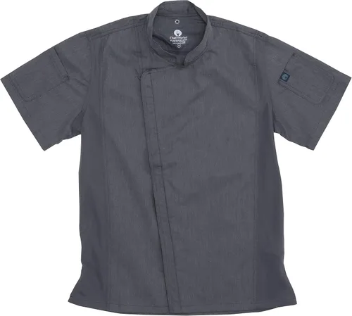 Vista 8 de Chef Works Springfield - Abrigo de chef para hombre