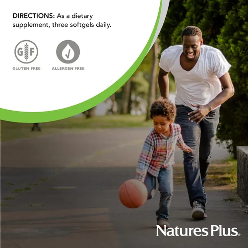 Vista 5 de NaturesPlus Hema-Plex Iron - 60 cápsulas blandas de acción rápida - 85 mg de hierro + vitamina C y bioflavonoides para glóbulos rojos saludables