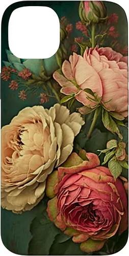 Vista 15 de Boho Shabby Chic Bohemian Roses Vintage Funda con diseño de flores y flores para iPhone 17
