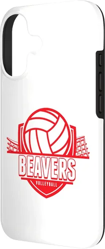 Vista 2 de Beavers Volleyball Back to School Spirit R Case for iPhone 17