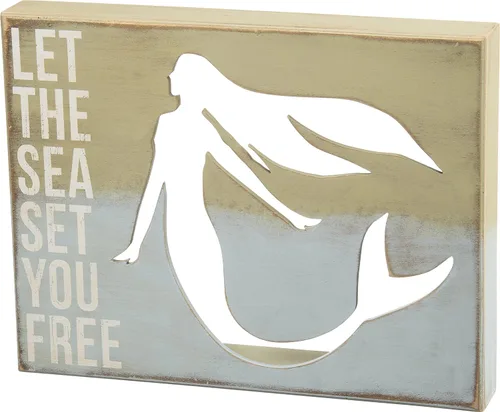 Vista 7 de Primitives by Kathy cartel con frase "I Love You to The Beach and Back