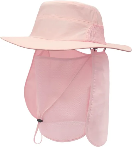 Vista 11 de Surblue Sombrero de pesca con solapa para el cuello, protección UV, protección UV, UPF50+