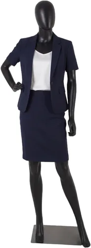 Vista 10 de Maniquí femenino de cuerpo completo de 70 pulgadas, forma de vestido de torso cuerpo de maniquí ajustable desmontable cuerpo completo con cabeza