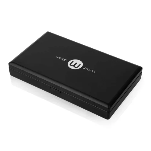 Vista 2 de Weigh Gram - Báscula de 600 g x 0,1 g, báscula de bolsillo, báscula digital para joyería, báscula de alimentos, báscula de cocina, báscula digital