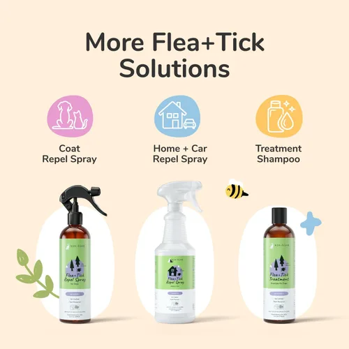 Vista 9 de Kit de protección contra garrapatas (champú de lavanda - spray de lavanda)