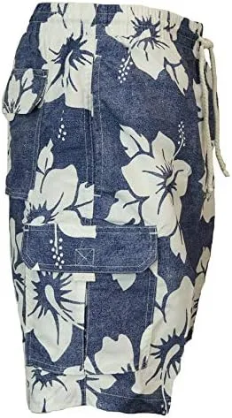 Vista 4 de Surf Ave Traje de baño clásico largo para hombre, sin ojales