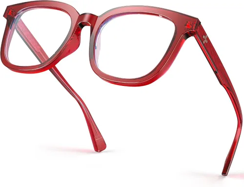 Vista 10 de VISOONE Square TR90 Lightweight Anti Glare UV400 Gaming Computer Glasses