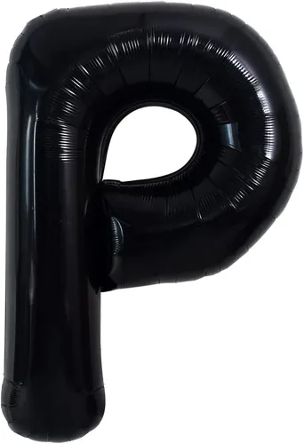 Vista 56 de TONIFUL Globos grandes de helio de letras B negras grandes de 40 pulgadas, globos de aluminio Mylar para decoración de suministros de fiesta