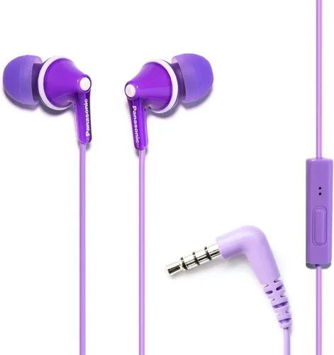 Vista 17 de Panasonic ErgoFit Auriculares con Cable con Micrófono, Conector de 3.5mm Auriculares Intrauditivos con Cable, Auriculares con Cable con Micrófono