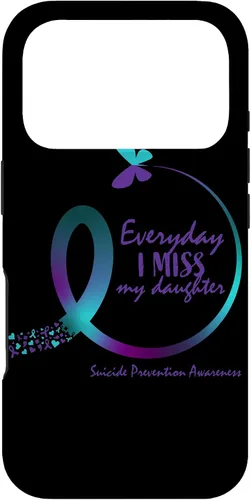 Vista 30 de Loving Memory Daughter Suicide Awareness Prevention Phone Case for iPhone 17
