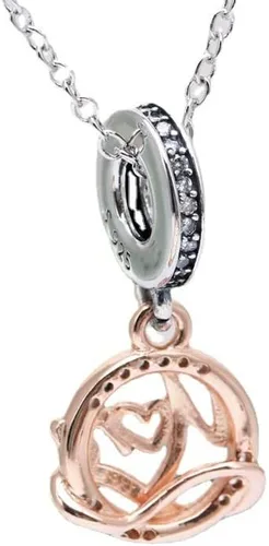 Vista 6 de Dijes de plata de ley 925 para pulseras y collares, letras familiares, colgantes de avión, cuentas de viaje, dijes de árbol familiar, regalo