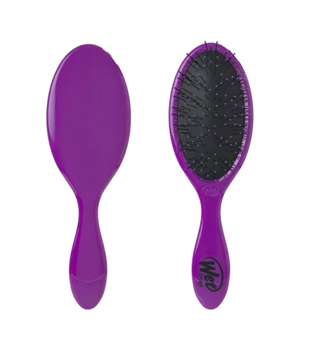 Vista 16 de Wet Brush - Cepillo desenredante para cabello grueso, negro, con cerdas ultrasuaves IntelliFlex que se deslizan a través de los nudos con facilidad
