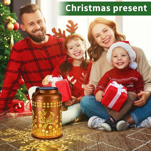 Vista 6 de Regalos para el Día del Padre, faroles solares para exteriores, impermeables, decoración de jardín, regalos de cumpleaños para mujeres, hombres