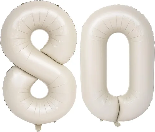 Vista 242 de Globos de 40 pulgadas con números de caramelo, papel de aluminio de helio, globos de látex de Mylar para fiesta de cumpleaños, decoración digital 0