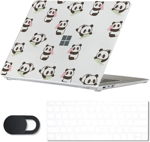 Vista 16 de Se7enline Compatible con Microsoft Surface Laptop 5 2022 de 13.5 pulgadas para Surface Laptop 4/3/2, material Alcantara 1769/1867/1958/1950